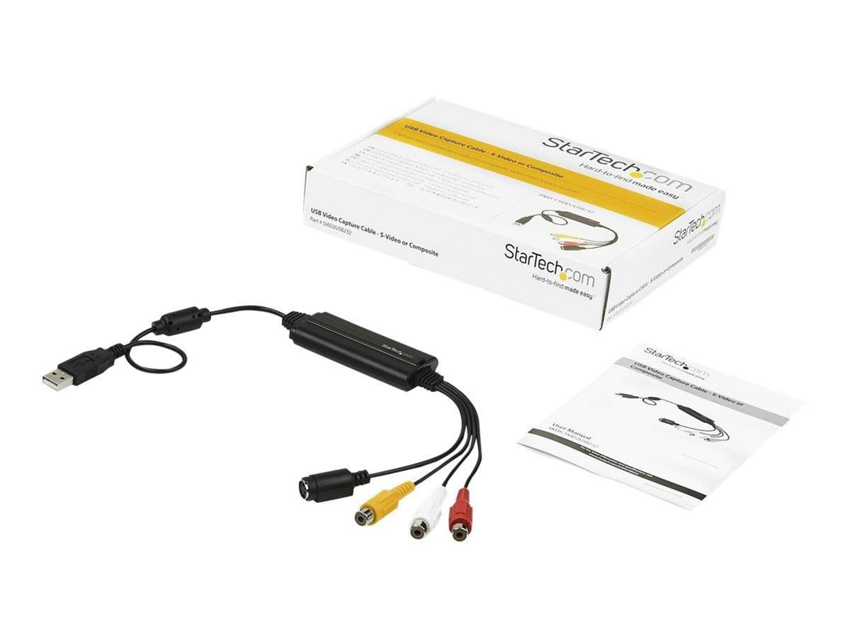 StarTech SVID2USB232 - S-Video og kompositt/RCA