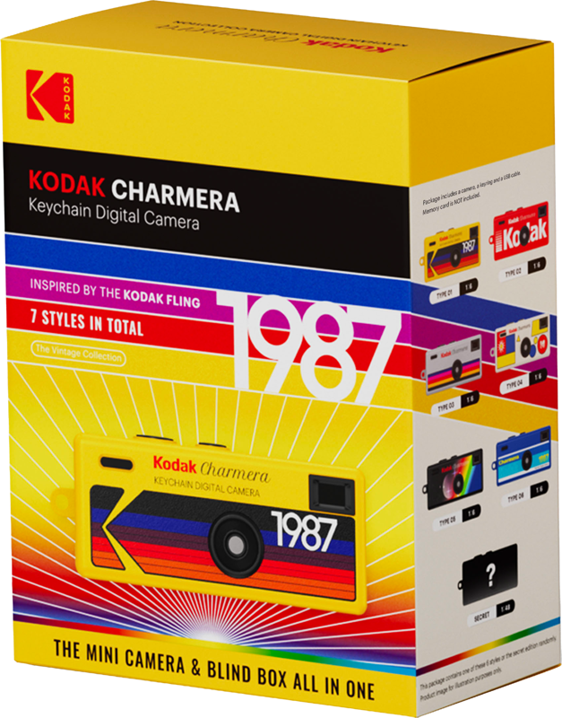 Charmera nøkkelringkamera (blind box)