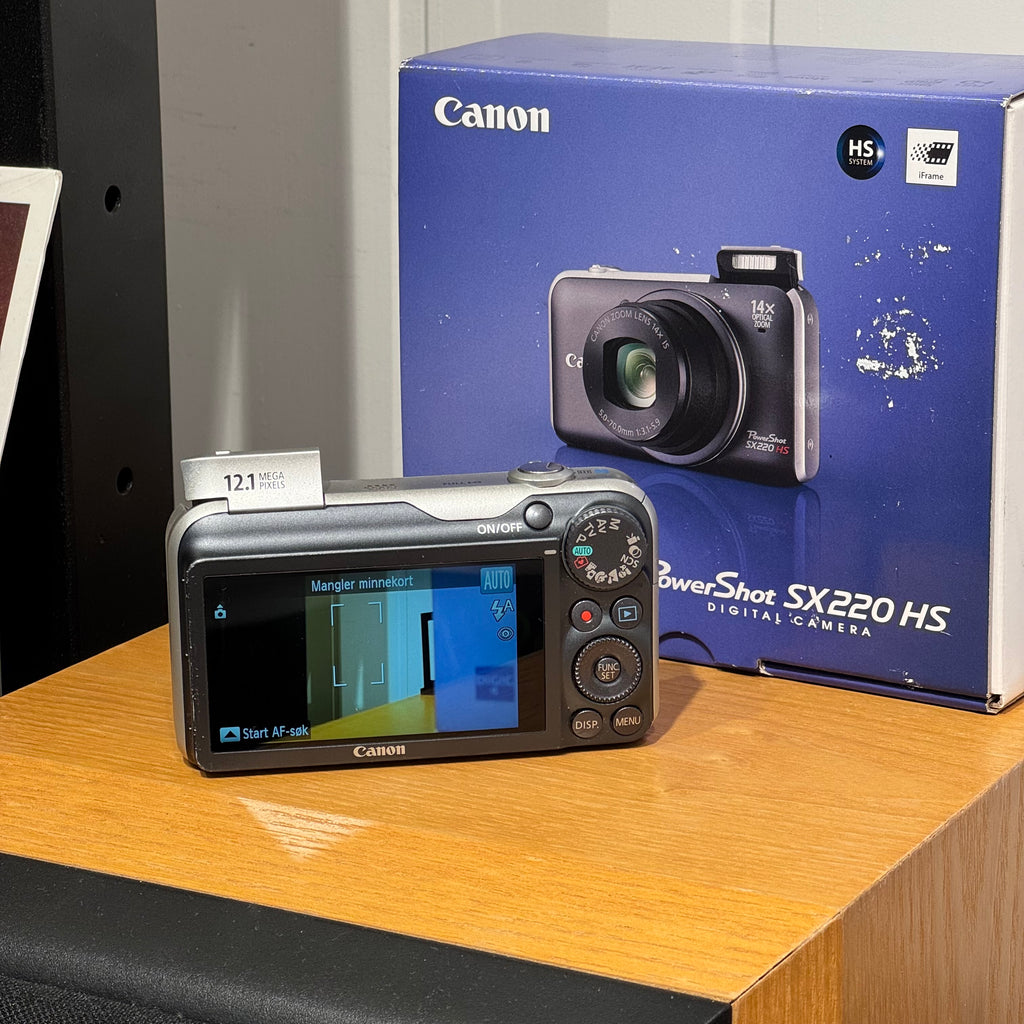 Canon PowerShot SX220 HS, 12.1 MP