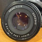 Nikon EM med Nikon Series E 50mm f/1.8
