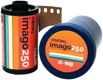 Ars-imago Vision3 fargefilm, 250 og 500 ISO, 35mm (135), 30 eksponering