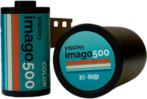 Ars-imago Vision3 fargefilm, 250 og 500 ISO, 35mm (135), 30 eksponering