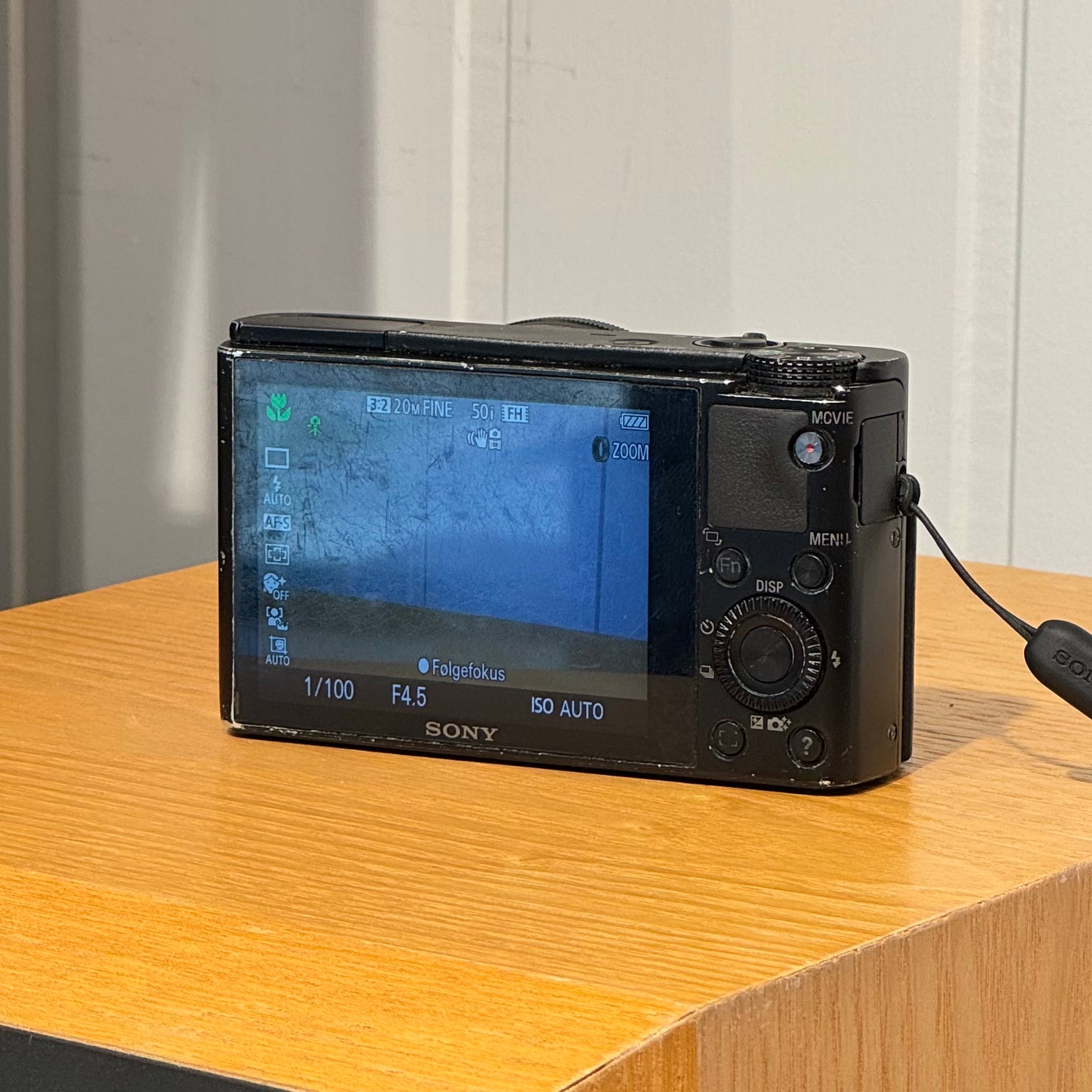 Sony RX100, 20.2MP
