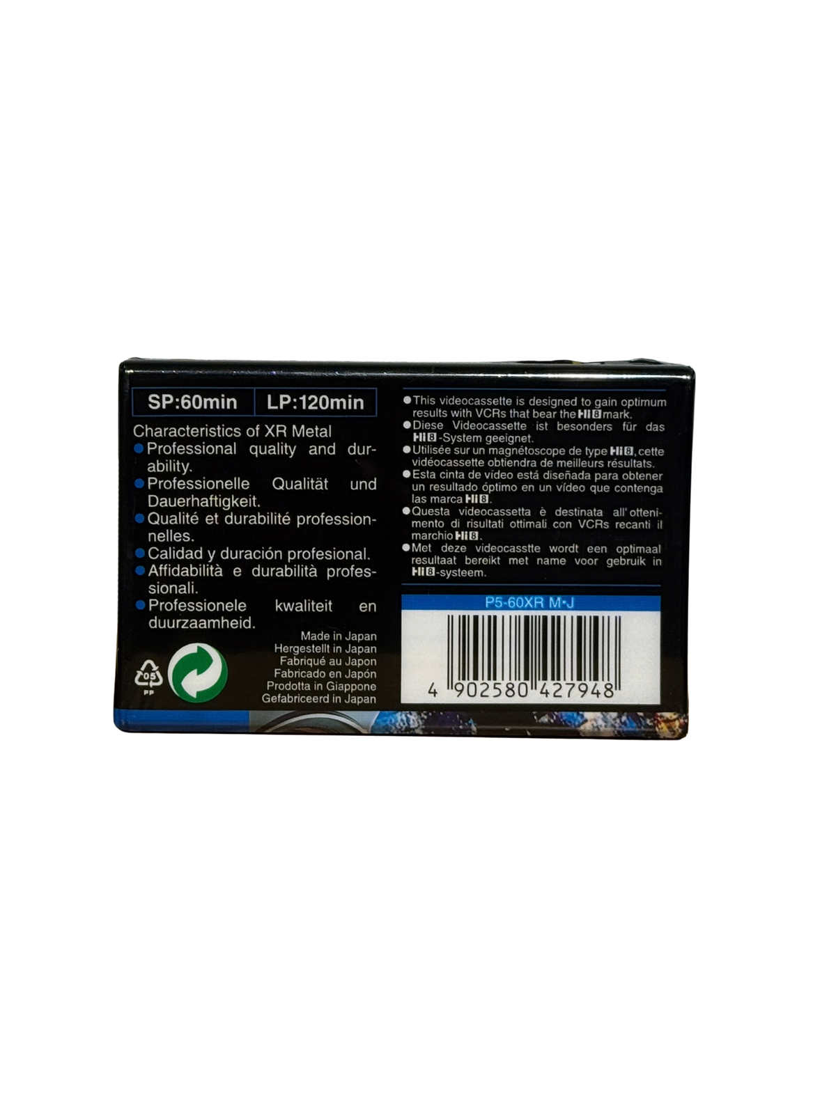 Maxell Hi8 XR Metal 60 min