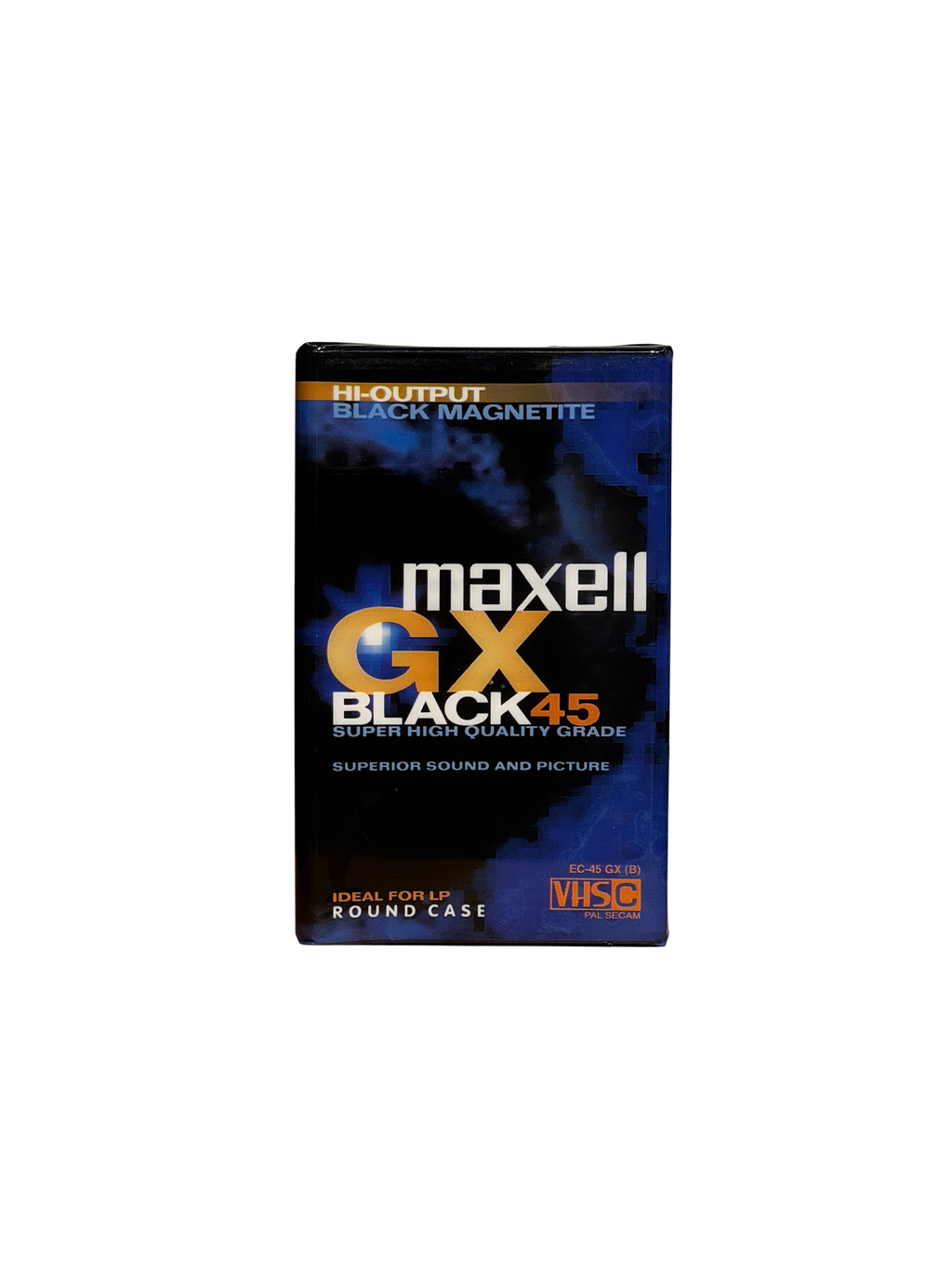 Maxell VHS-C GX Black 45 min