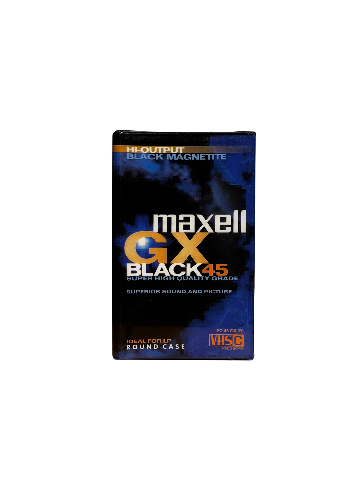 Maxell VHS-C GX Black 45 min