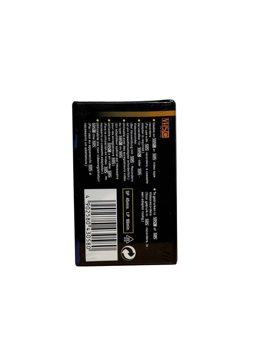 Maxell VHS-C GX Black 45 min