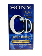 Sony VHS E-180 CD 180 min