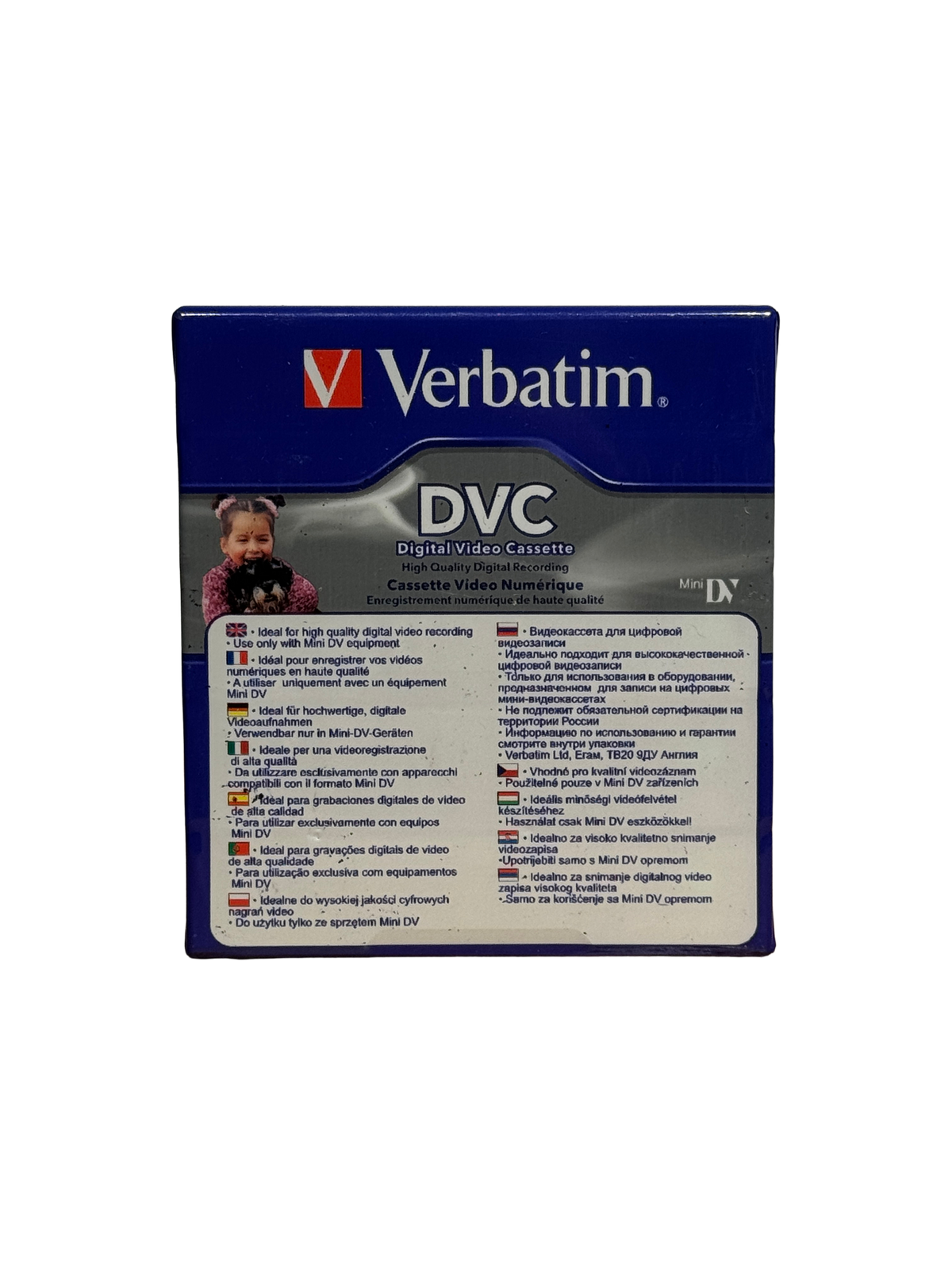 Verbatim MiniDV DVC 60 min - 5-pakning