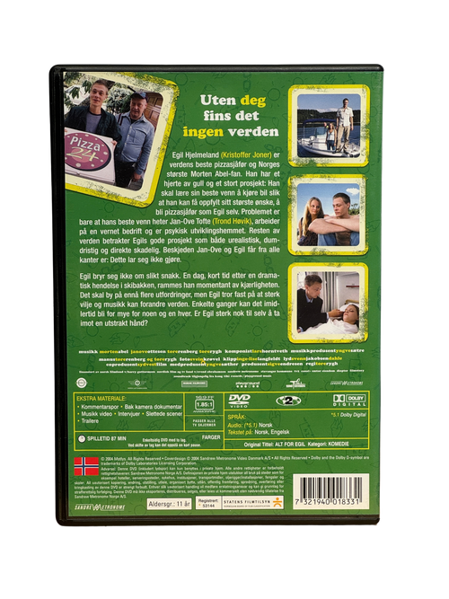Alt for Egil (2004) - DVD - Brukt