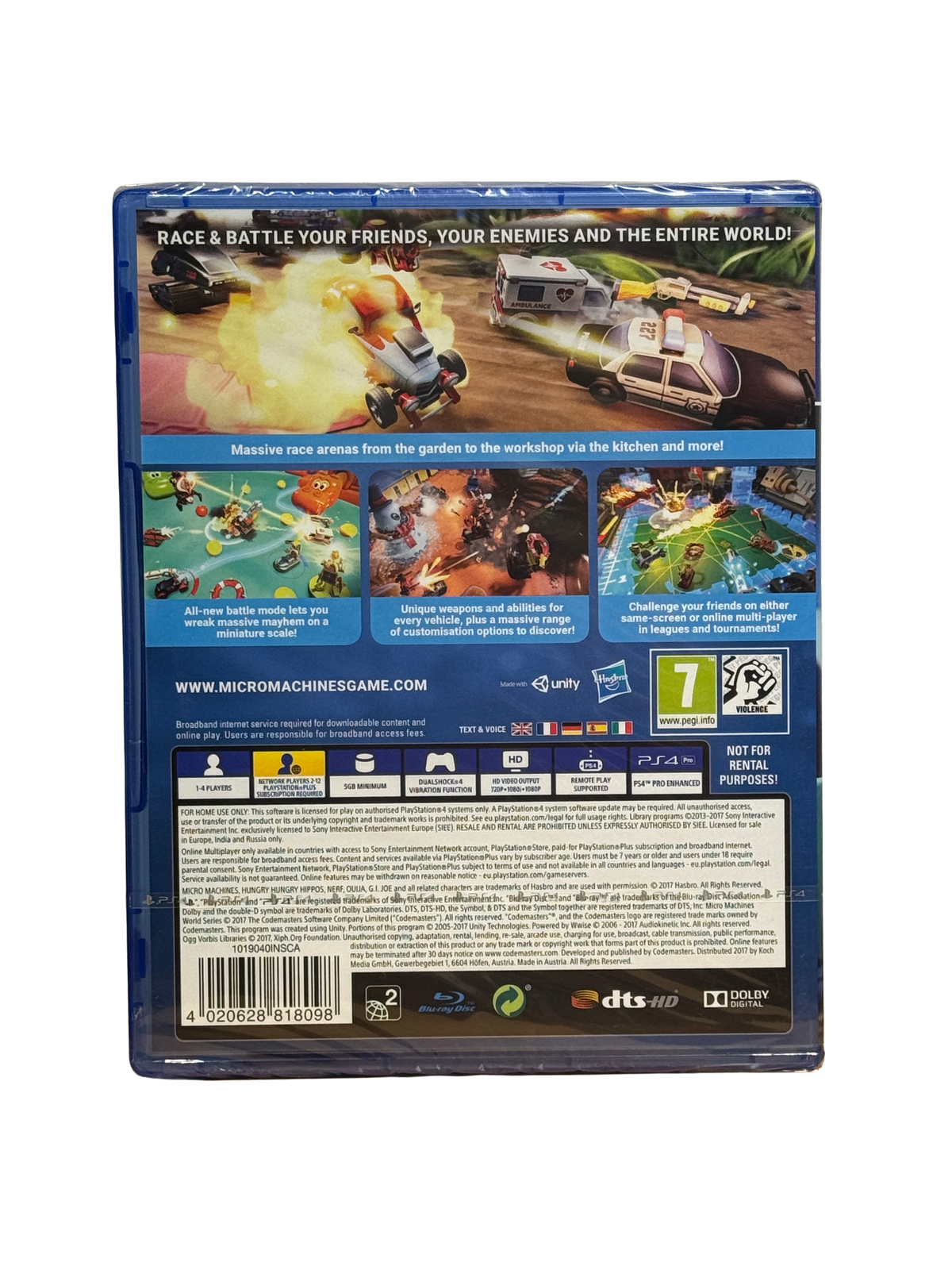 Micro Machines World Series (2017) - PlayStation 4