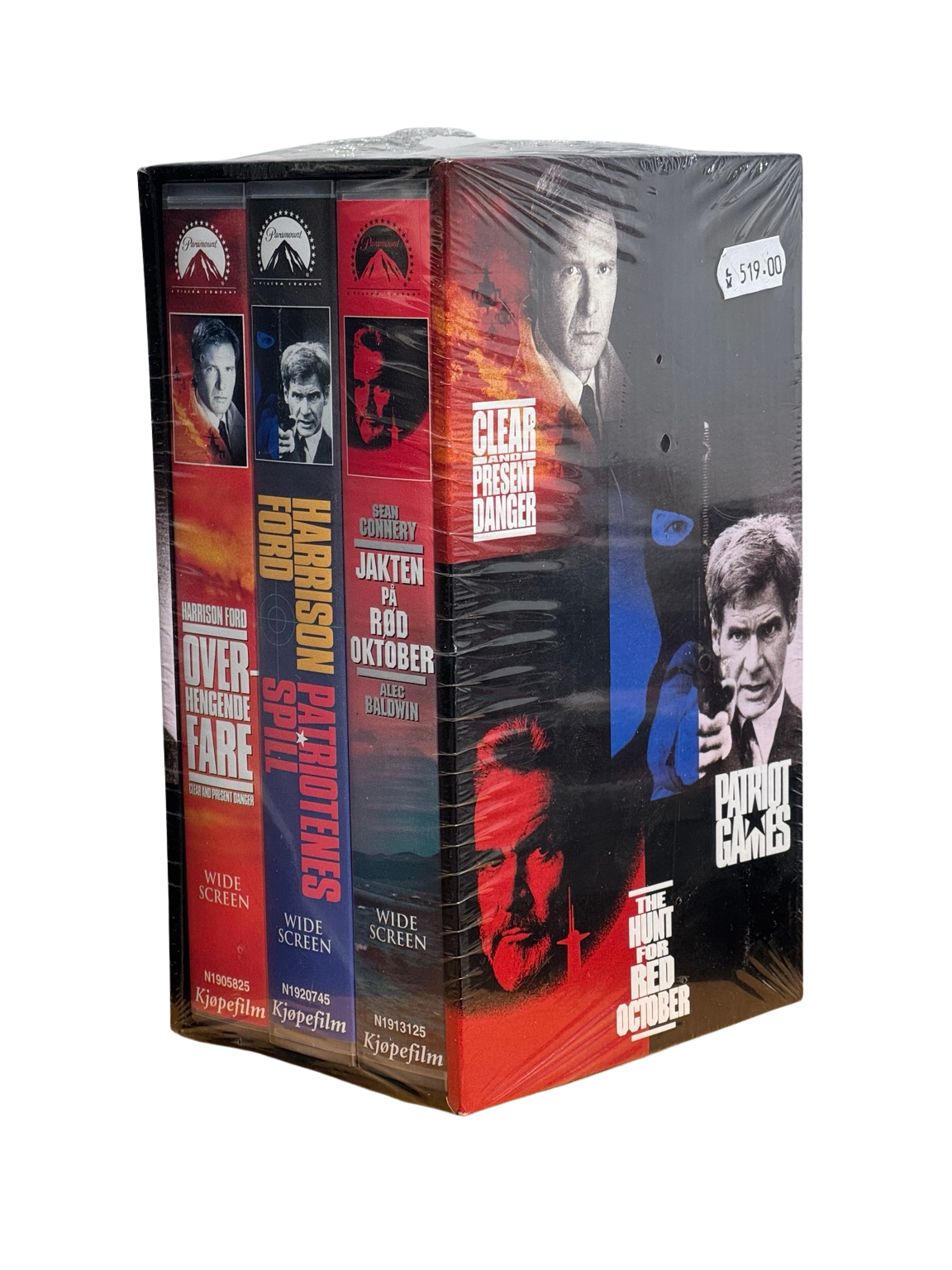 The Jack Ryan Collection (1990-1994) - VHS - OOP