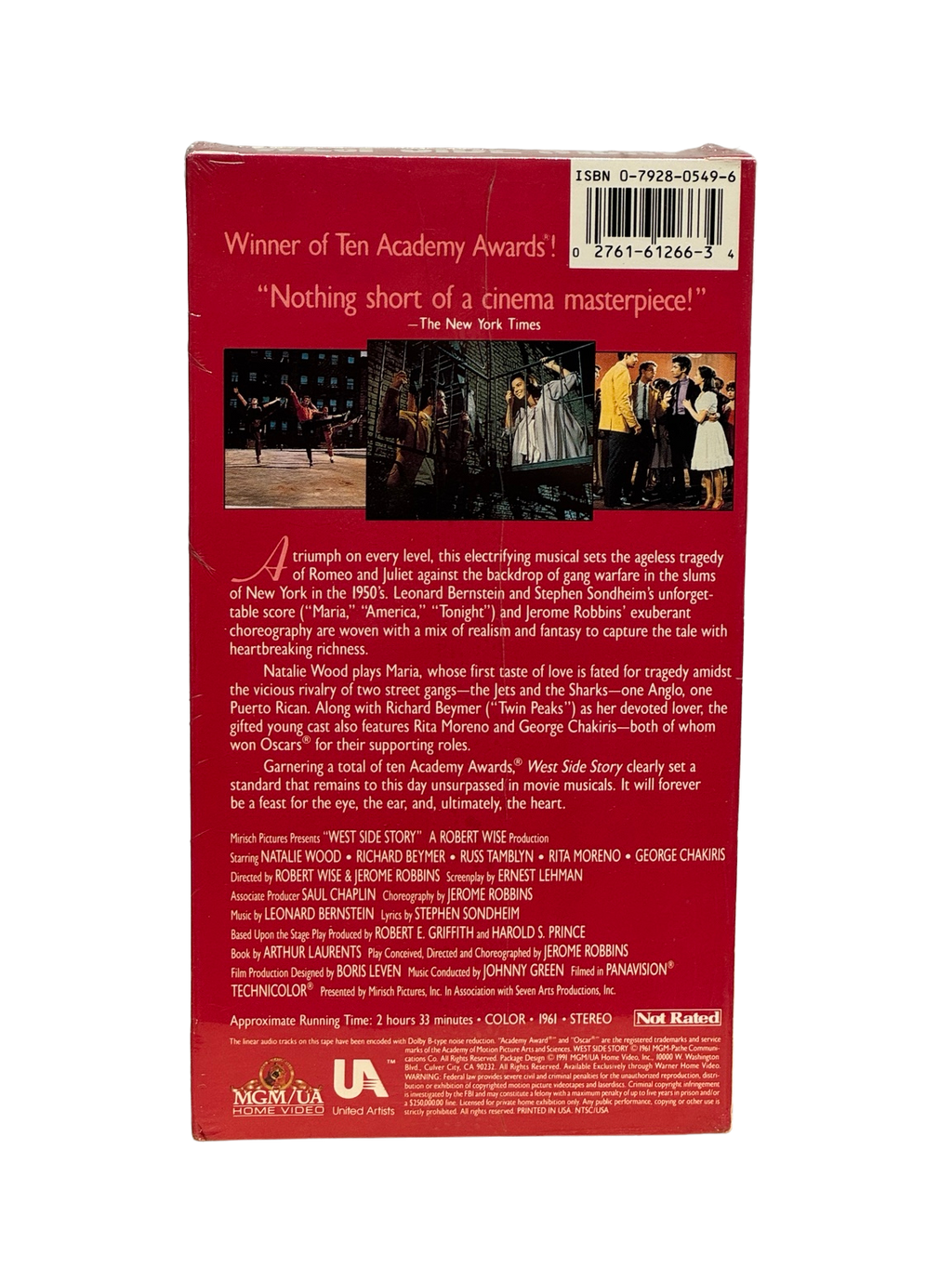 West Side Story (1961) - VHS - OOP