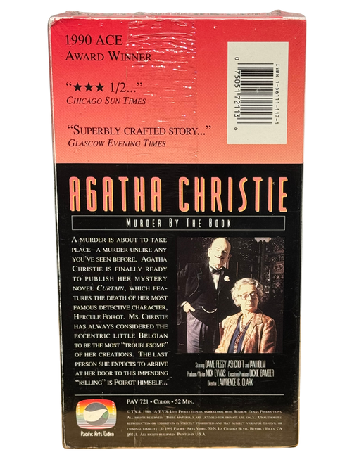 Agatha Christie: Murder by the Book (1986) - VHS - OOP