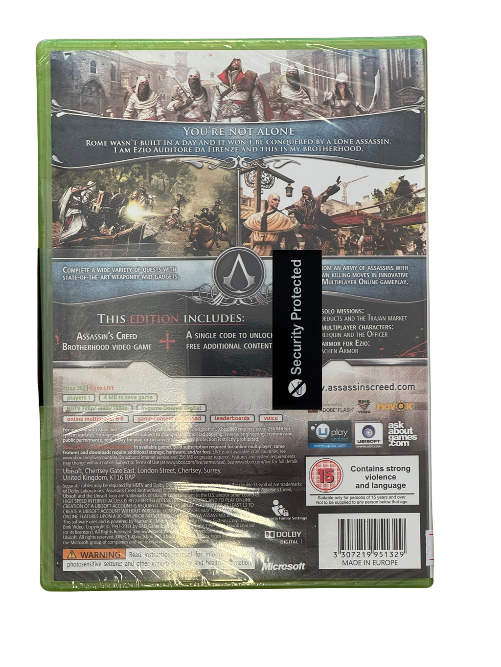 Assassin's Creed: Brotherhood - Classics (2010) - Xbox 360 - OOP