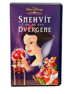 Snehvit og de syv dvergene (1937) - VHS - OOP