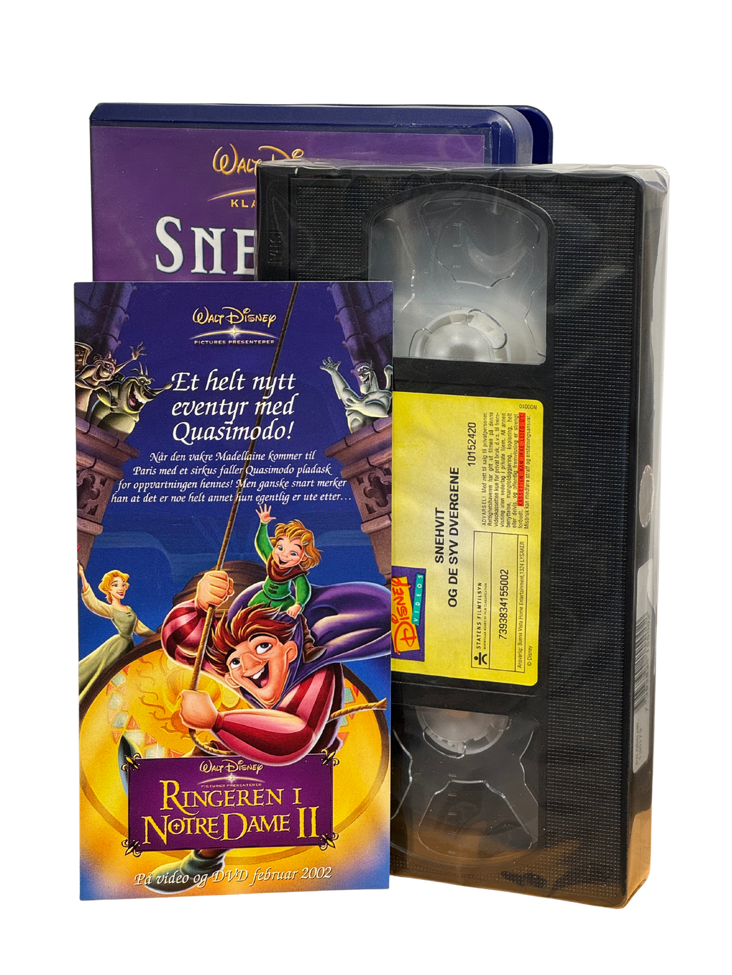 Snehvit og de syv dvergene (1937) - VHS - OOP