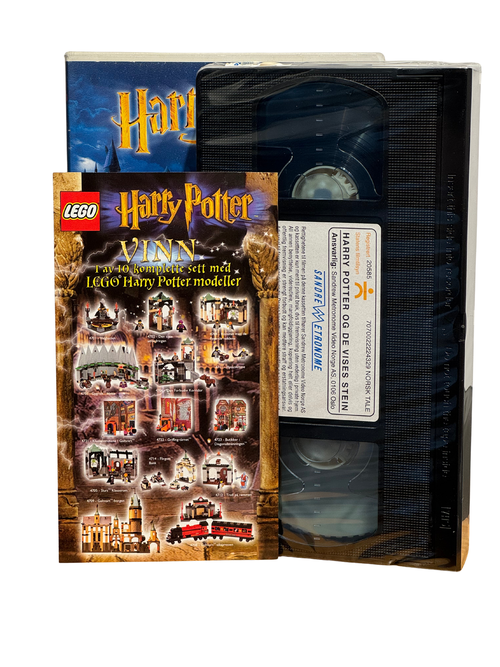 Harry Potter og de vises stein (2001) - VHS - OOP