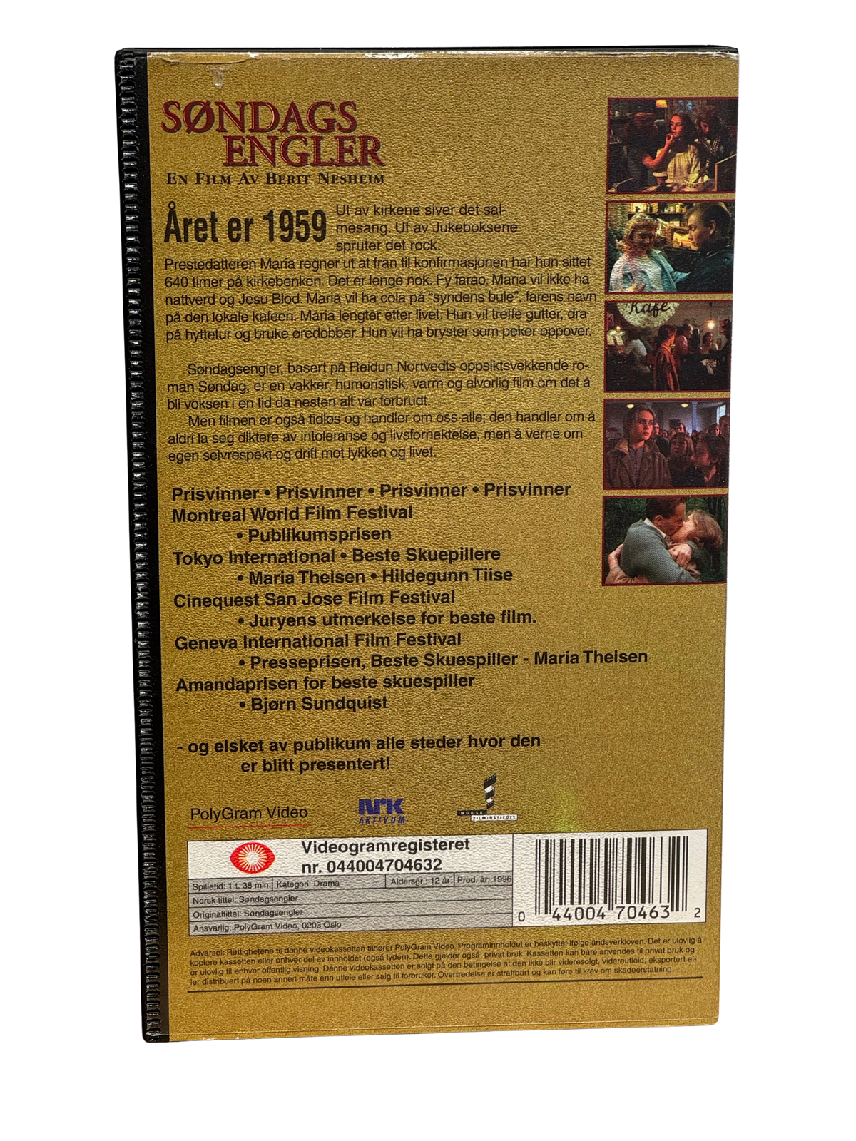 Søndagsengler (1996) - VHS - OOP