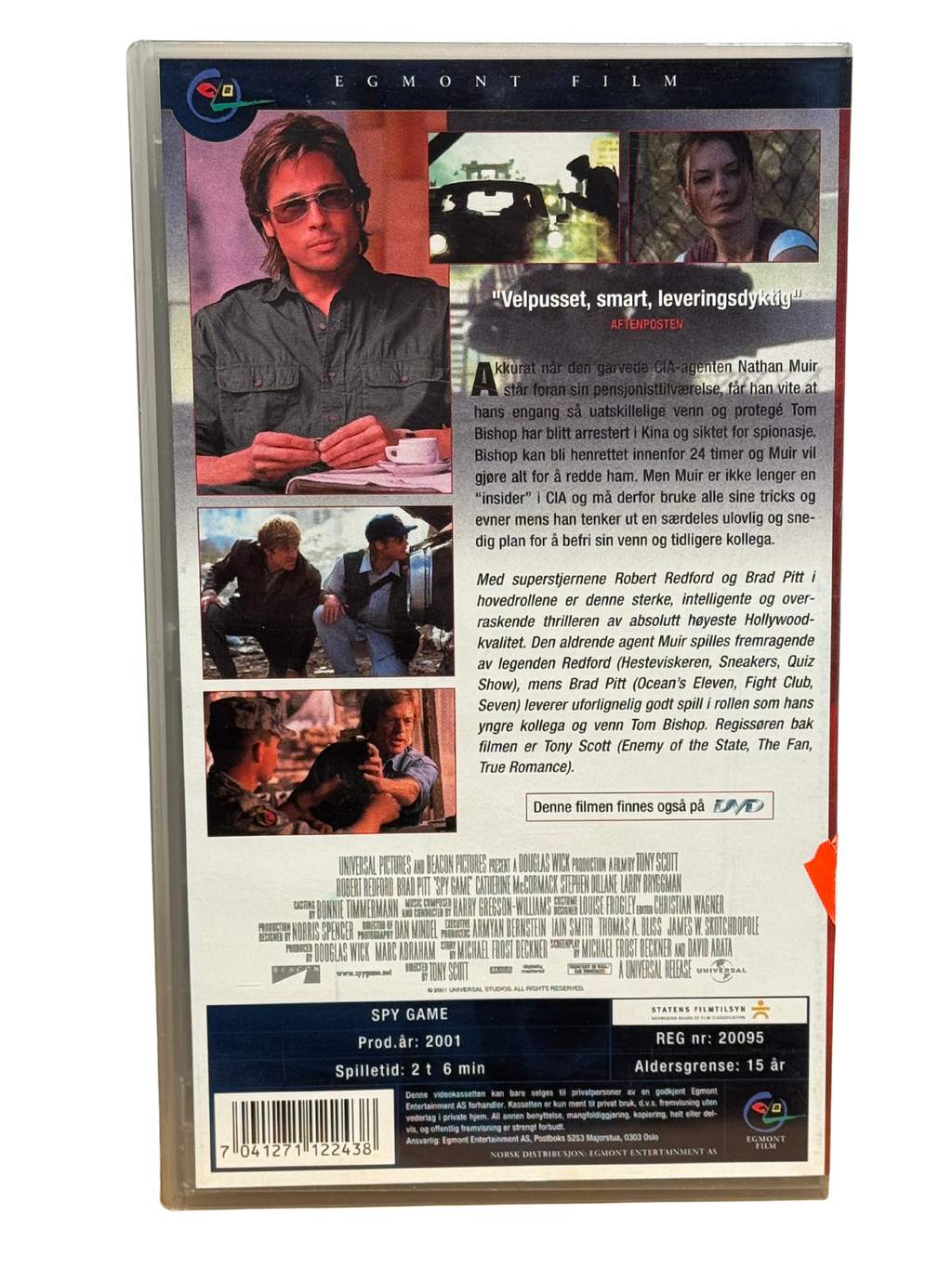 Spy Game (2001) - VHS - OOP