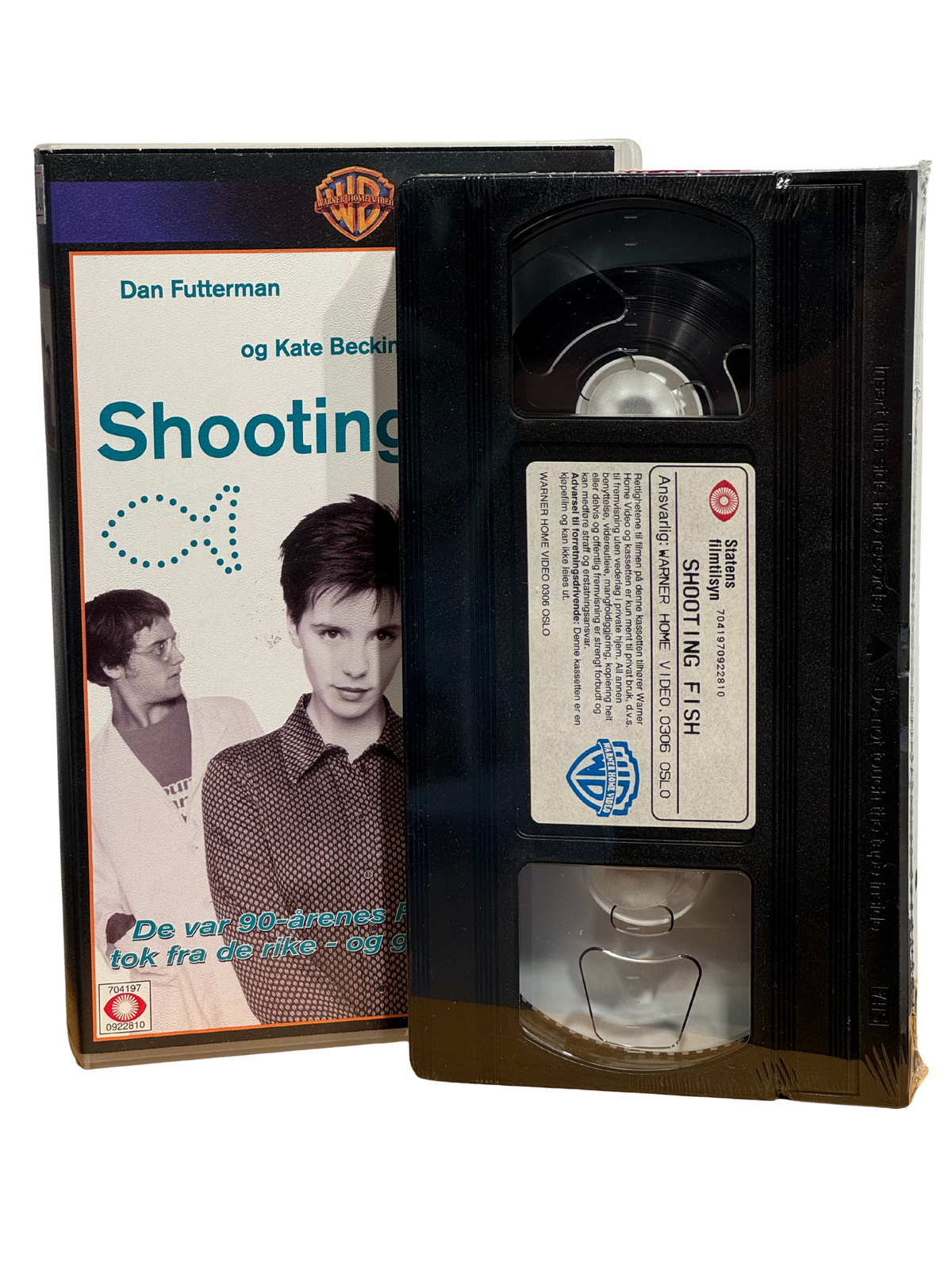 Shooting Fish (1997) - VHS - OOP