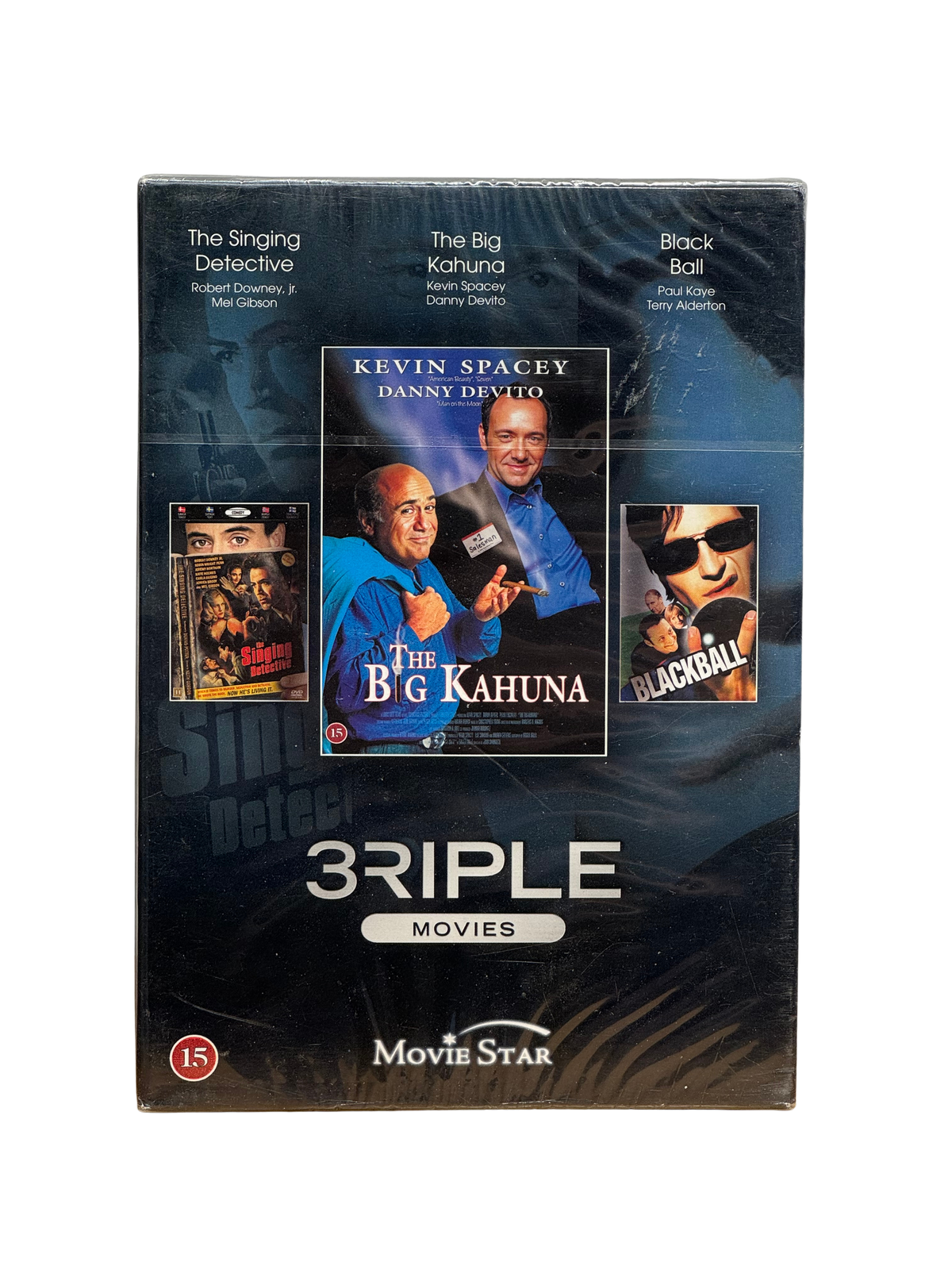 3RIPLE Movies - The Singing Detective / The Big Kahuna / Blackball (1999-2003) - DVD - OOP