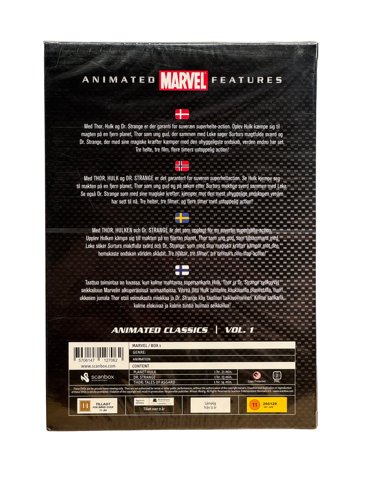 Animated Marvel Features: Animated Classics Vol. 1 (2007-2011) - DVD