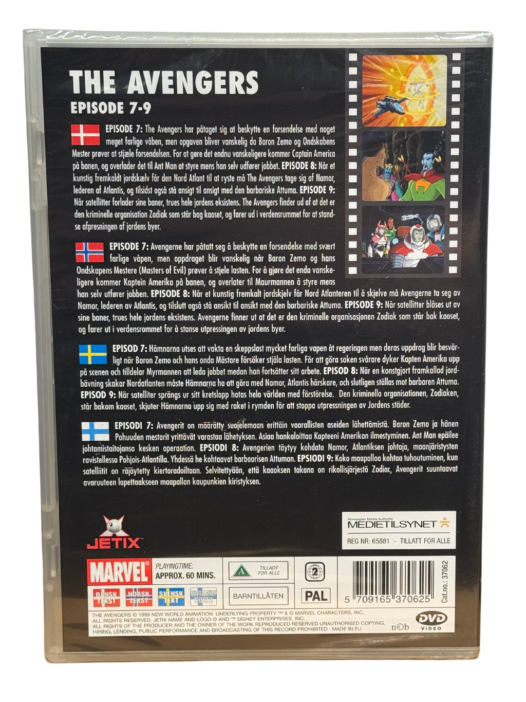 Avengers - Vol. 3: Episode 7-9 (1999) - DVD