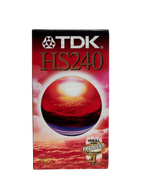 TDK HS240 - VHS opptakskassett - OOP