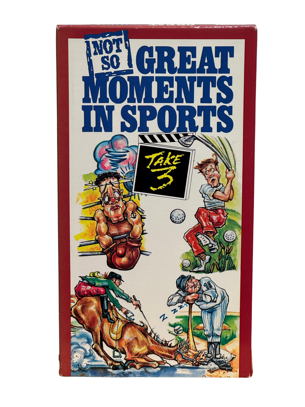 Not-So-Great Moments in Sports: Take 3 (1989) - VHS - Brukt