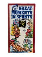 Not-So-Great Moments in Sports: Take 3 (1989) - VHS - Brukt
