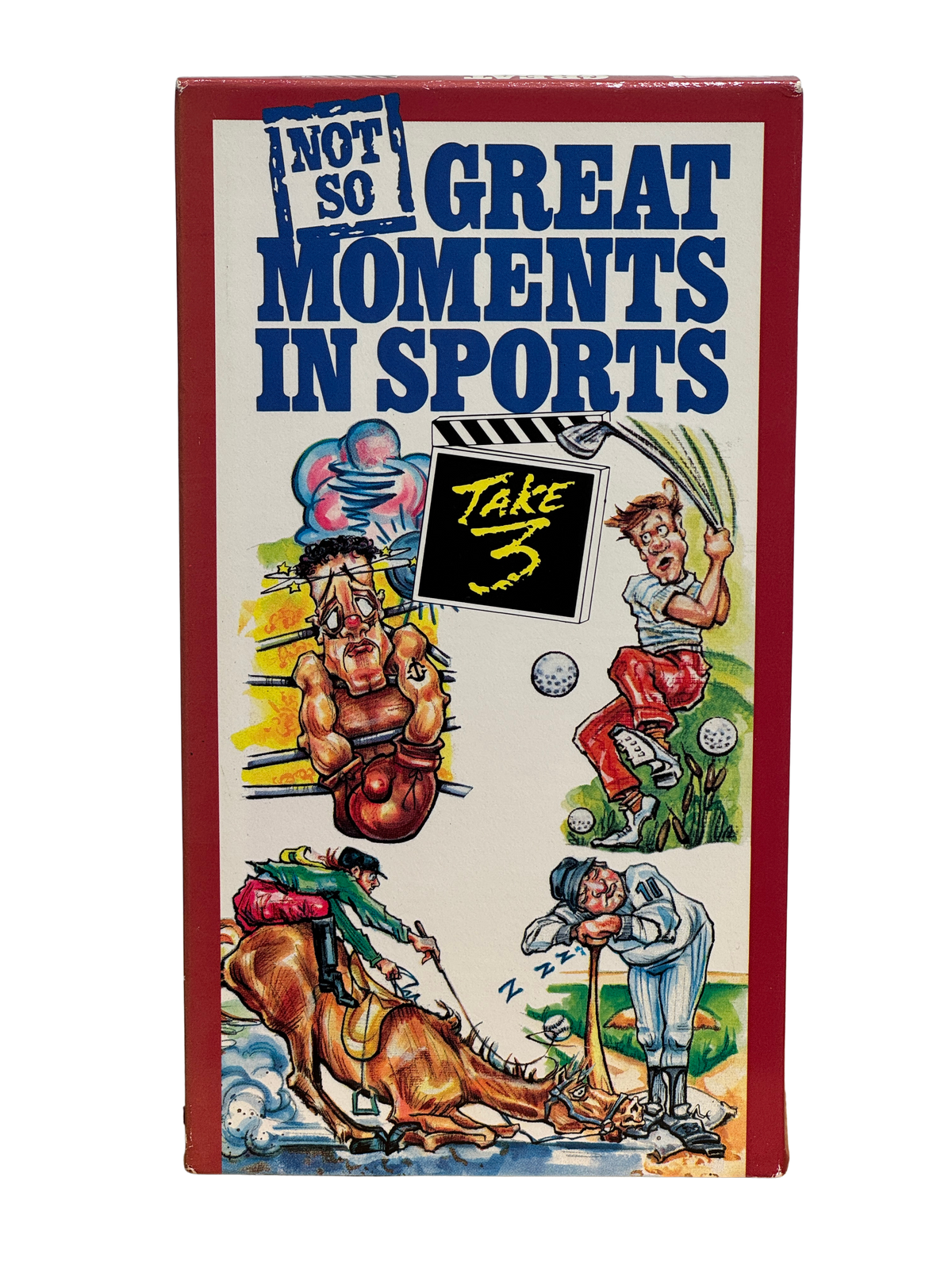 Not-So-Great Moments in Sports: Take 3 (1989) - VHS - Brukt