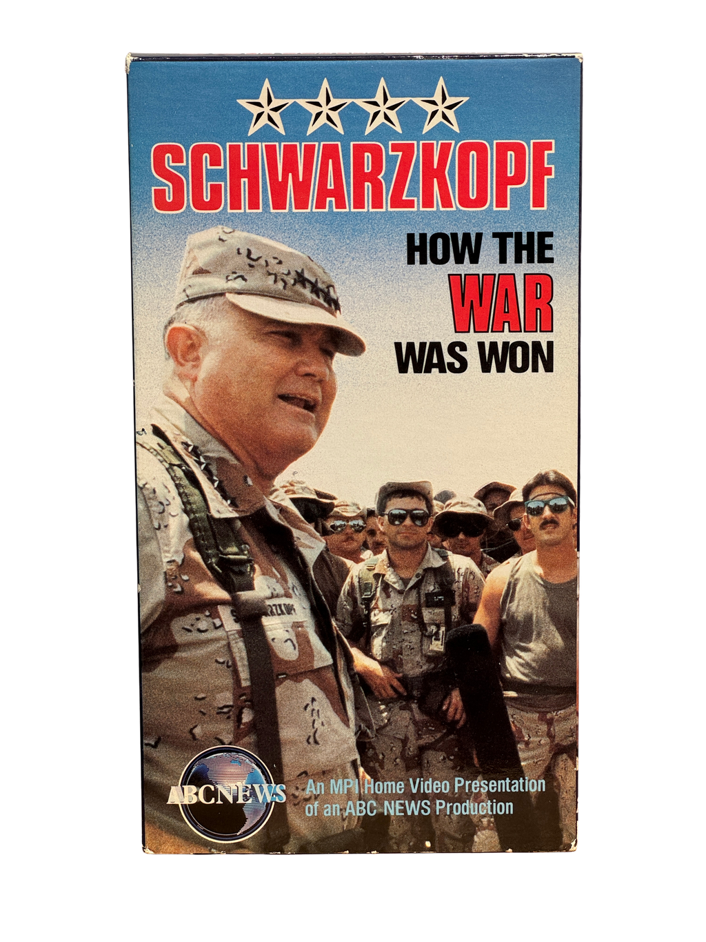 Schwarzkopf: How the War Was Won (1991) - VHS - OOP - Brukt