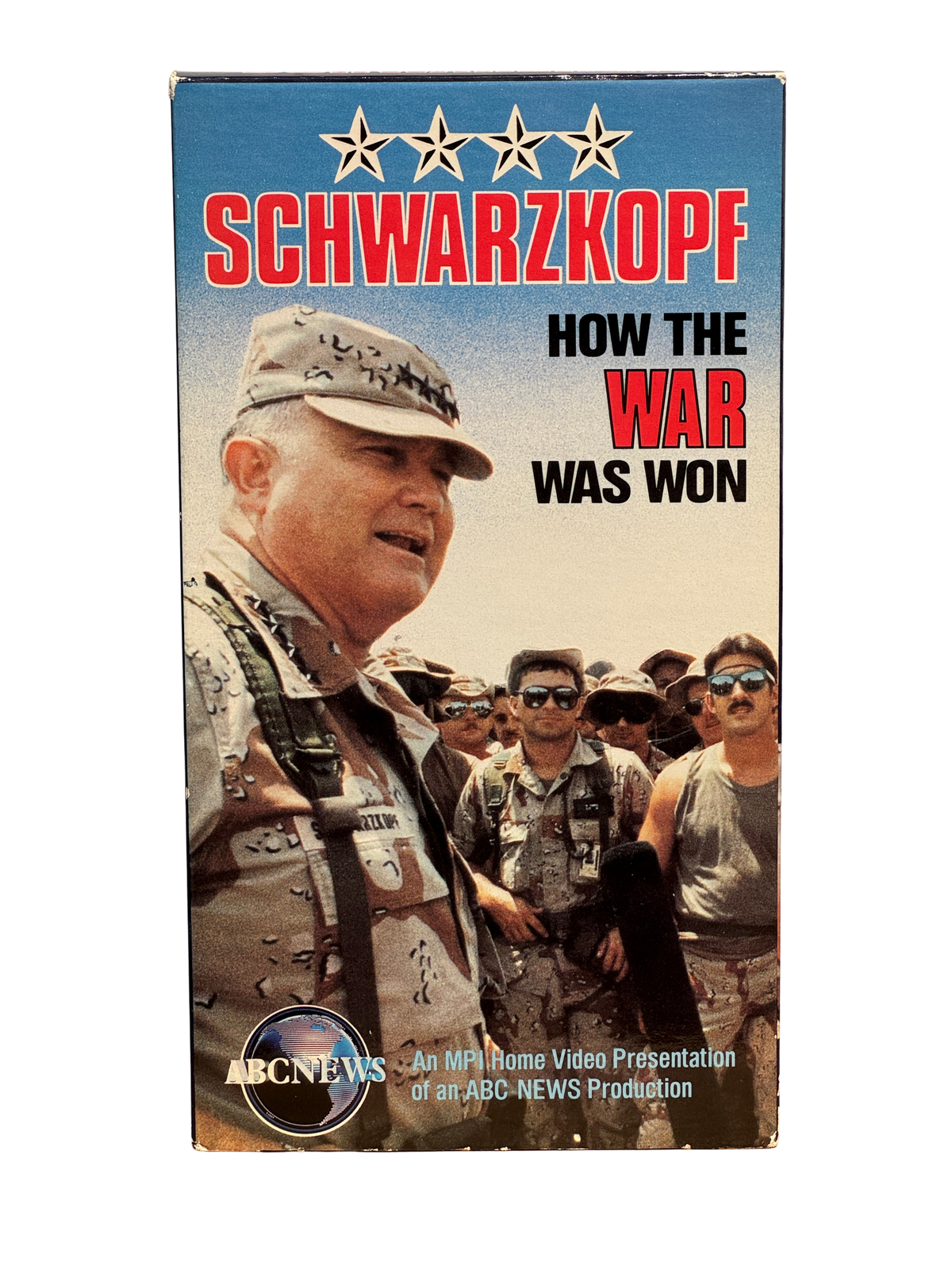 Schwarzkopf: How the War Was Won (1991) - VHS - OOP - Brukt