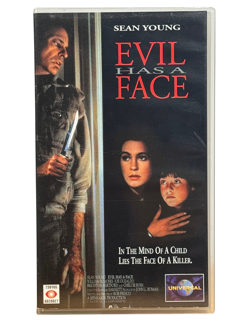 Evil Has a Face (1996) - VHS - OOP - Brukt
