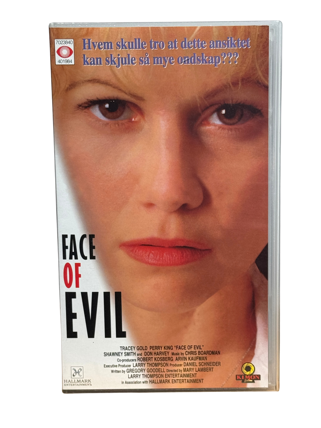 Face of Evil (1996) - VHS - OOP - Brukt