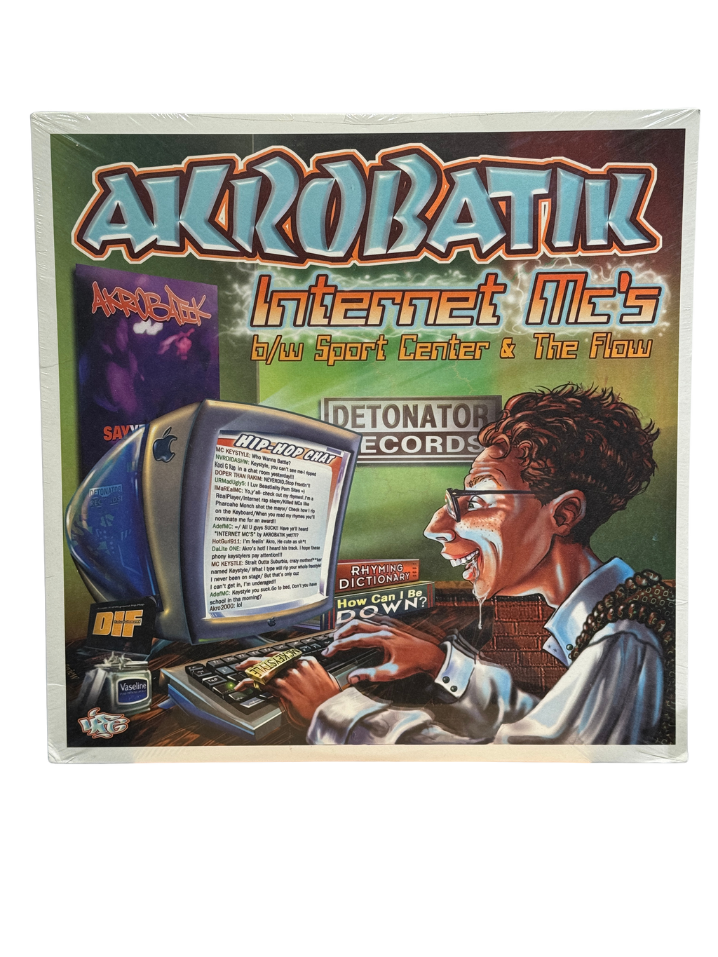 Akrobatik - Internet MC's / The Flow / Sport Center (2000) - 12" Vinyl - OOP
