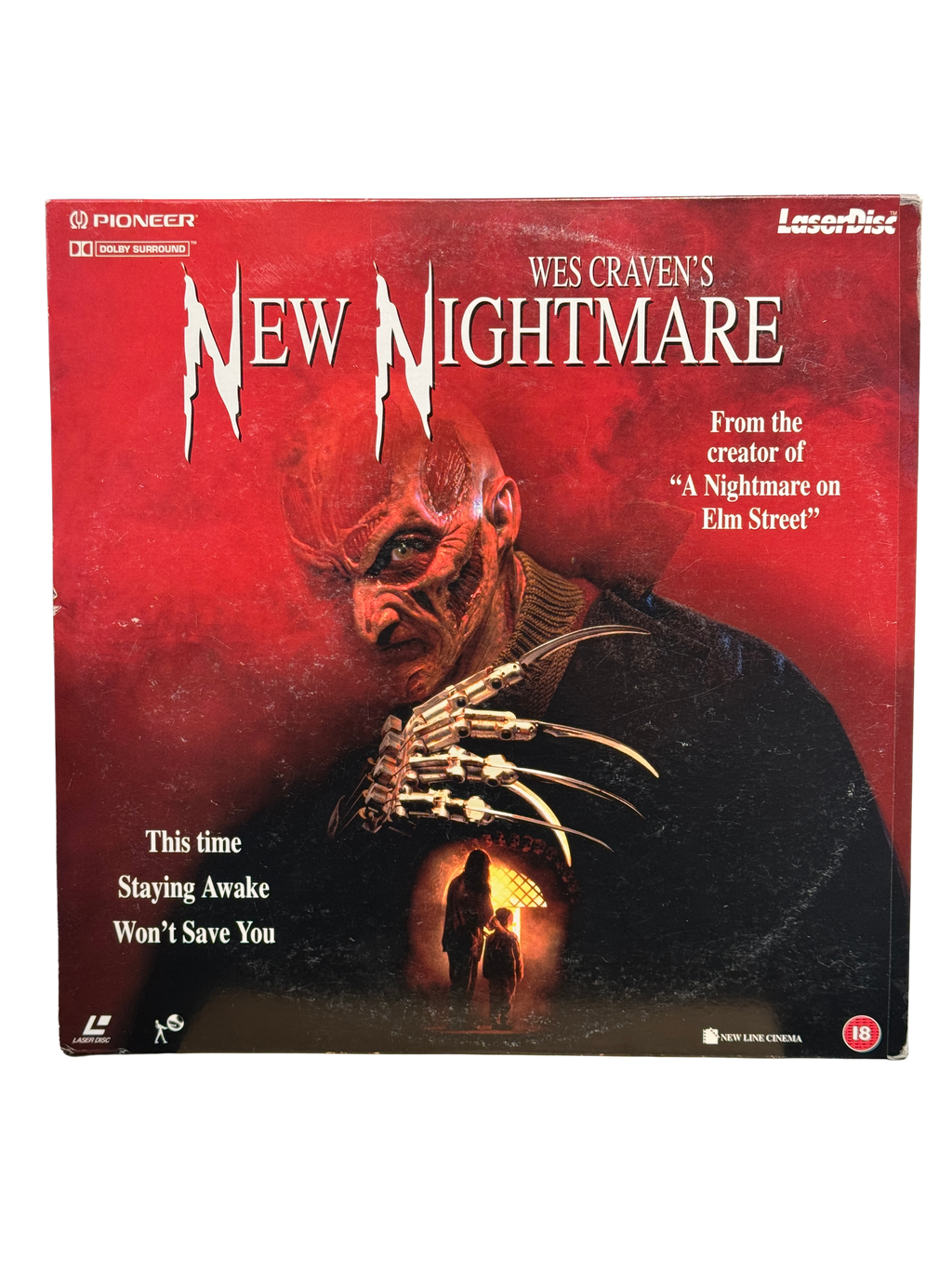 Wes Craven's New Nightmare (1994) - LaserDisc - OOP - Brukt