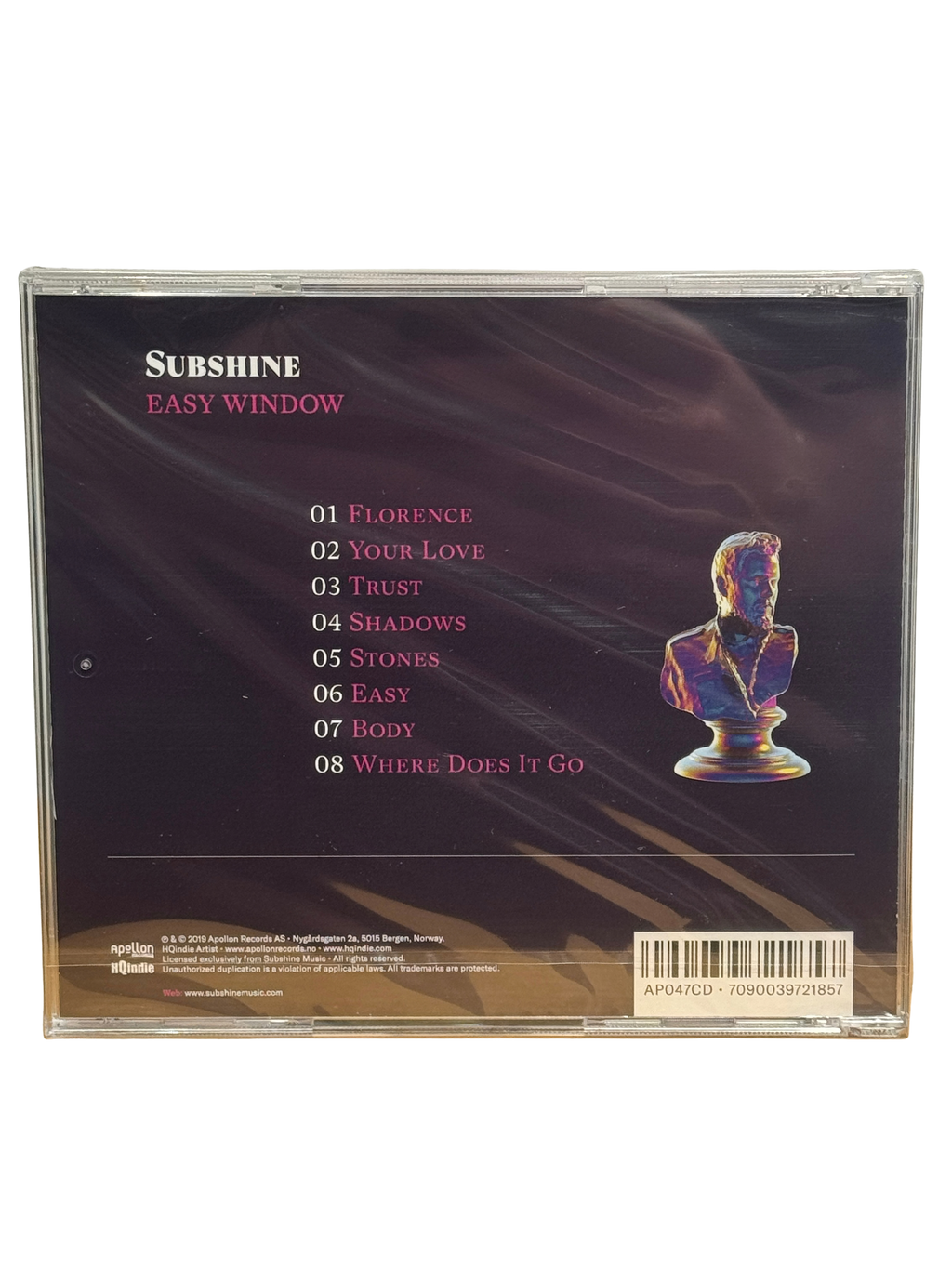 Subshine - Easy Window (2019) - CD