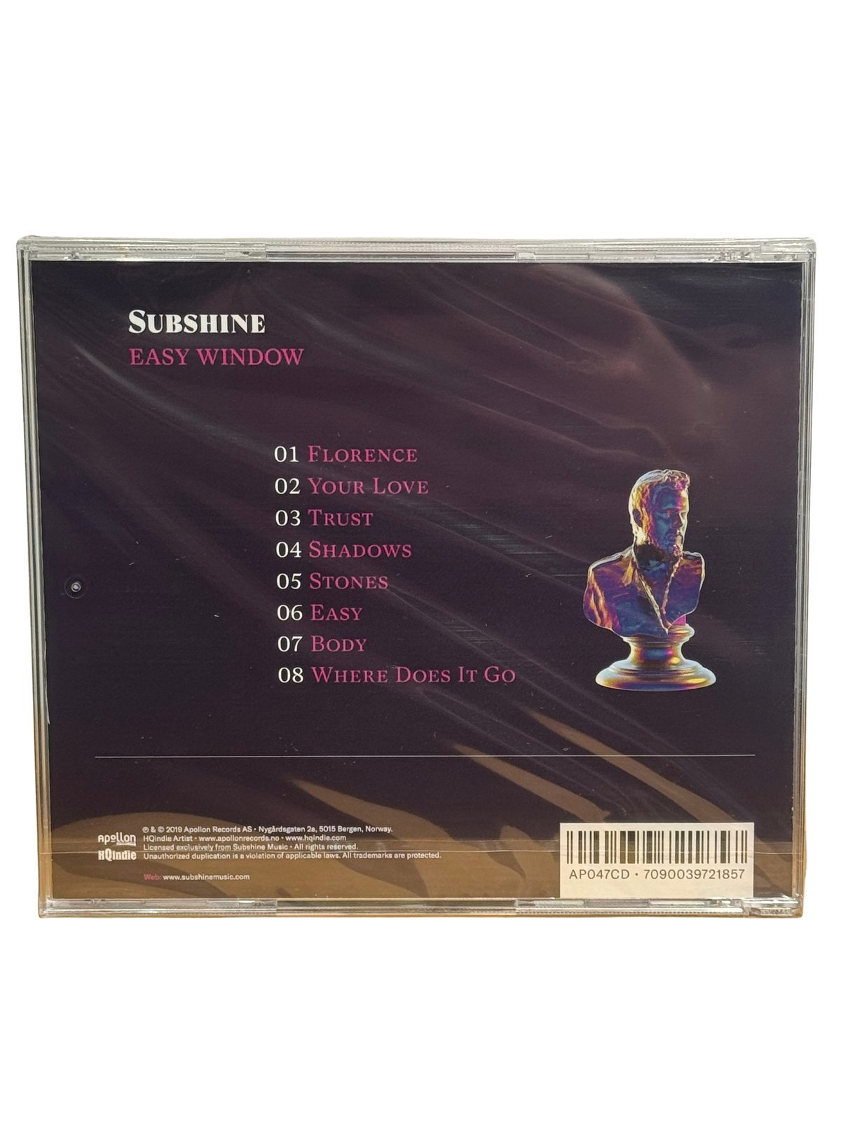 Subshine - Easy Window (2019) - CD