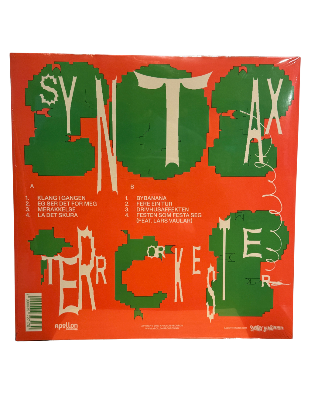 Syntax TerrOrkester - Intermett (2023) - Limited Edition LP