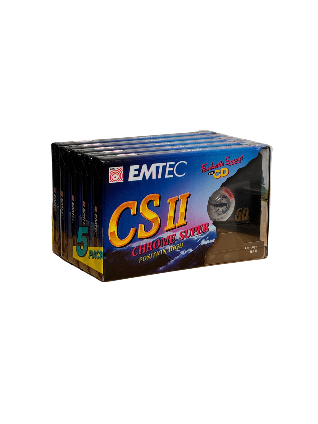 EMTEC CS II 60 min - Type II lydkassett
