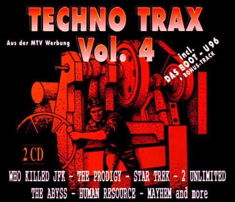 Various Artists - Techno Trax Vol. 4 (1992) - 2CD - OOP - Brukt
