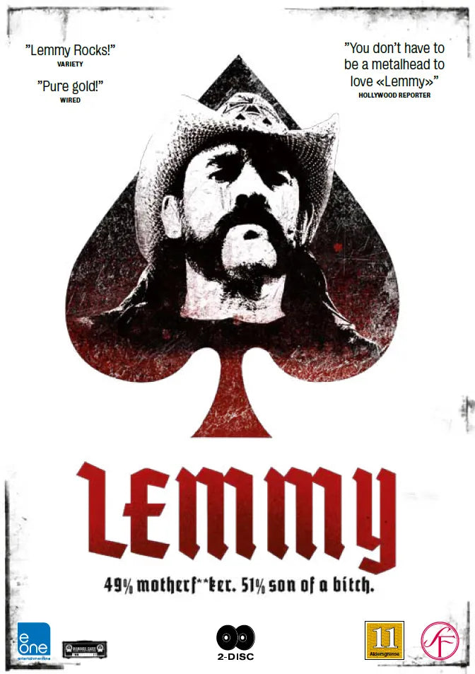 Lemmy - The Movie (2010) - DVD - Brukt