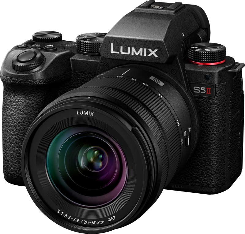 Panasonic Lumix S5 II med 20–60 mm objektiv