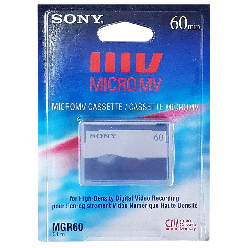 Sony MGR-60 MicroMV 60 min - Videokassett